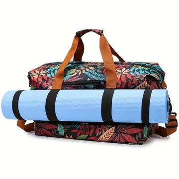 СПОРТИВНАЯ СУМКА для ЗАЛА, Путешествия, Выходные, ВМЕСТИМОСТЬ, ЛИСТЬЯ, Осень