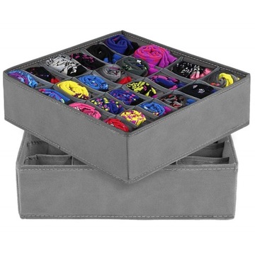 ОРГАНАЙЗЕР ДЛЯ ЯЩИКОВ, ШКАФОВ ДЛЯ БЕЛЬЯ, НОСКОВ, НАБОР ДЛЯ УМЫВАНИЯ, 2 шт., ВСТАВКА