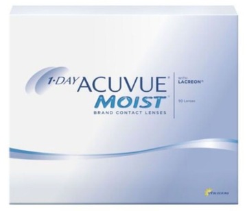 SOCZEWKI JEDNODNIOWE Acuvue 1-Day Moist 90szt