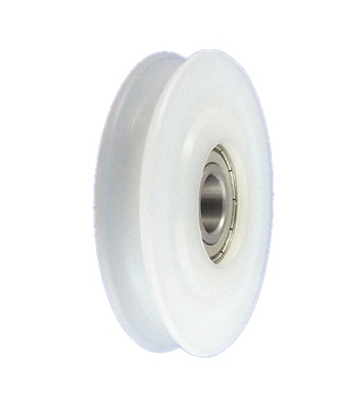 Rolka profilowana fi 80mm fi 15mm na linkę fi 8