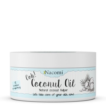 Nacomi Coconut Oil olej kokosowy rafinowany 100ml P1