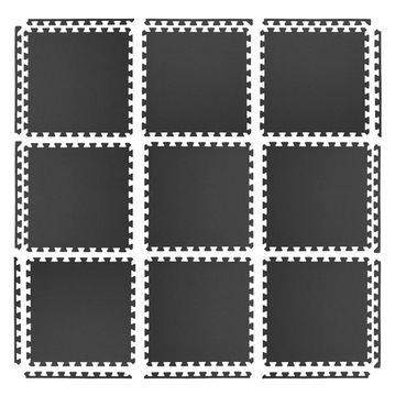 MATA NA PODŁOGĘ PUZZLE POD SPRZĘT DO ĆWICZEŃ TRENINGOWA PUZZLE 60x60x1cm