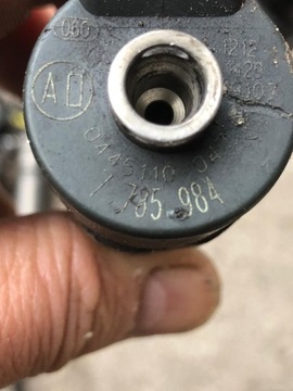 BMW E39 530D DIESEL M57 VSTŘIKOVAČE VSTŘIKOVACÍ TRYSKA 7785984 E60 E61 E65 E70 X5 3.0D