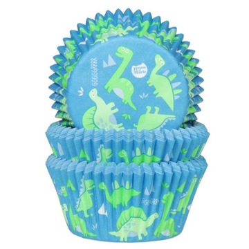 House of Marie Papilotki do muffinek dinozaury 50 szt.