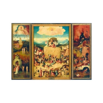 Puzzle 1000 elementów. Wóz z sianem, Bosch