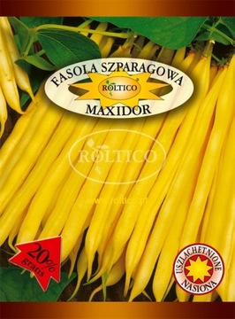 FASOLA Maxidor SZPARAGOWA BEZWŁÓKNISTA nasiona 30g