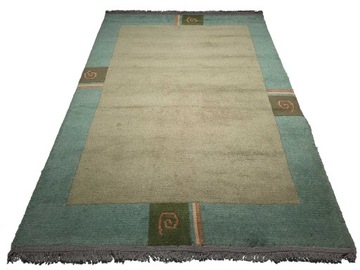 Натуральный толстый ковер 80% шерсть Camel 160x240 Индия БОХО Ручная работа — микс