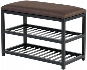 ŁAWKA NA BUTY Z PÓŁKĄ LOFT 70 CM VERSANIS 479