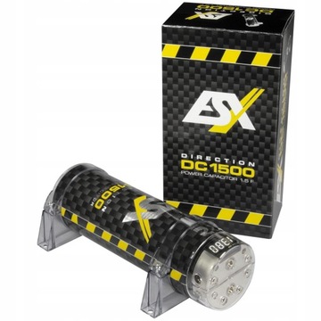 Конденсатор ESX DC1500, емкость 1,5 Фарад, качественный