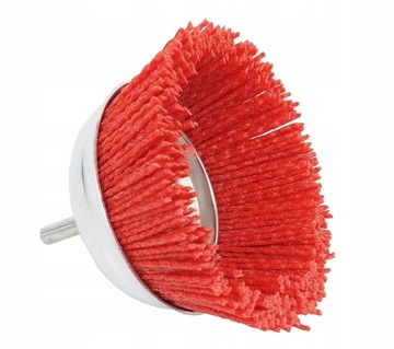 SZCZOTKA DOCZOŁOWA WIERTARKĘ 100MM NYLONOWA NYLON