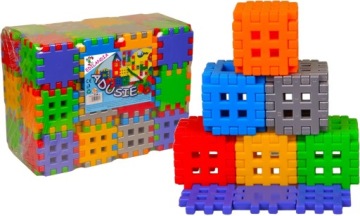 MEGA PAKA wafle ADUSIE KOSTKA 144 elementy