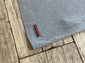 SUPERDRY Koszulka Męska T-SHIRT bawełna szara XL