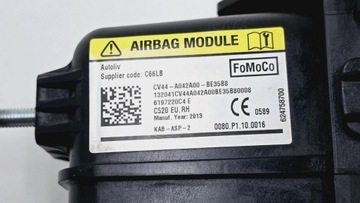 ПОДУШКА БЕЗОПАСНОСТИ НАКОЛЕННАЯ ПОДУШКА UK FORD KUGA MK2 CV44-A042A00-BE35B8