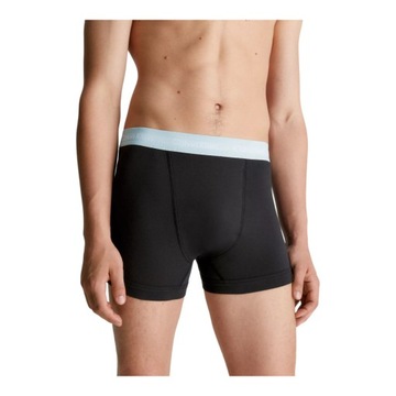 CALVIN KLEIN BOKSERKI MĘSKIE MAJTKI TRUNK 3PK CZARNE r.L