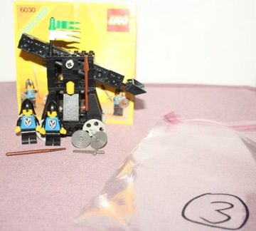 НАБОР инструкций LEGO ЗАМОК КЛАССИК 6030-3