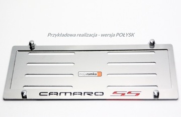 Маленькая рамка номерного знака Dodge RAM Horn USA для коротких номеров