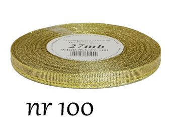 Лента с блестками 6мм/27м, 12 цветов