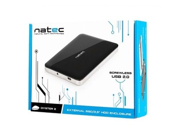 Внешний корпус SATA Natec Oyster 2,5-дюймового жесткого диска