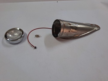 Błotnik wózek gondola lampka nochal z lampką M-72