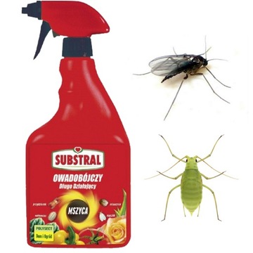 SUBSTRAL POLYSECT MSZYCA OCHOJNIK TARCZNIK SPRAY ŚRODEK OWADOBÓJCZY 750 ML