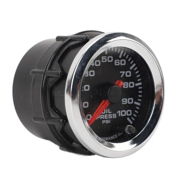 Манометр масла 52 мм 12 В 0-100PSI Манометр высокого давления масла TP