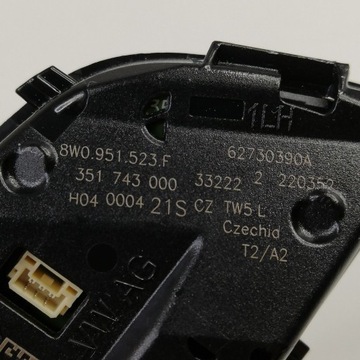 AUDI A3 S3 RS3 8V A4 S4 RS4 A5 S5 RS5 B9 KNOFLÍKY MULTIFUNKCE ŘÍDÍCÍ