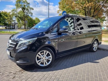 Mercedes Klasa V W447 Ekstra Długi 250 BlueTEC 190KM 2015 MERCEDES-BENZ V 250 d 2.1l diesel 190KM * Avantgarde * Bezwypadkowy * ASO, zdjęcie 2