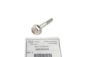 SUBARU ŚRUBA MOCOWANIA POMPY WODY 6x40x20