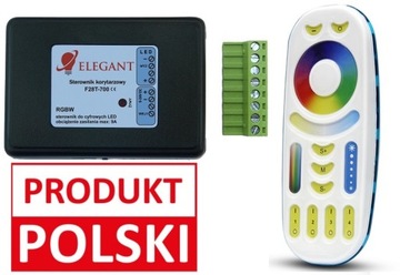 Sterownik cyfrowy oświetlenie LED ELEGANT F28T RGBW5-24V efekt fali