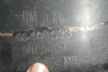 OPEL TIGRA B PODBĚH LEVÉ PŘEDNÍ 93162223