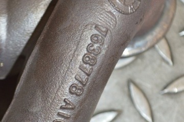 BMW 5 F10 550I 2016 KOLEKTOR VÝFUKOVÝ