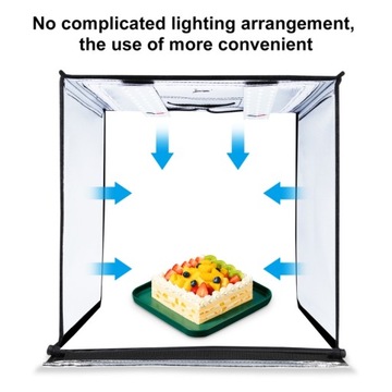 СТОЛ-ПАЛАТКА Shadowless 40 x 40 см LED 24Вт 6x ФОН