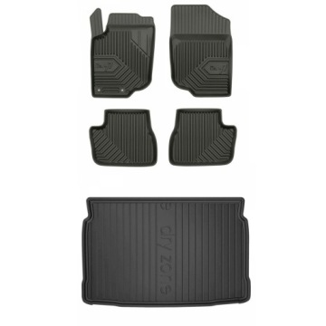 Gumová sada koberců a rohožek Peugeot 207 2006-2012 Hatchback, 5 dveří,