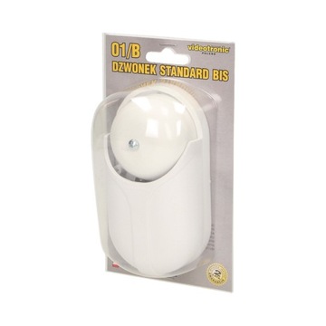 ПРОВОДНОЙ ЗВОНОК ДВЕРНОЙ 230В BIM-BAM VD-143/W