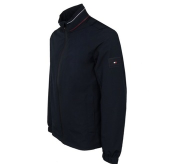 TOMMY HILFIGER kurtka męska, wiatrówka, granat, XS