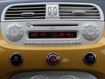 Fiat 500 II Seria 1 1.2 69KM 2012 Fiat 500 1.2, Salon Polska, Serwis ASO, Klima, zdjęcie 11