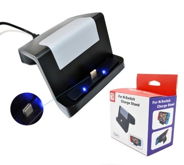 Podstawka z ładowaniem stand Switch Czarna