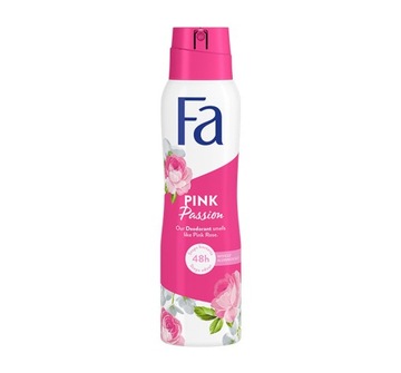 FA PINK Passion dezodorant Anti-Perspirant spray 1