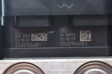 Насос АБС PEUGEOT 308 0265244177 2265106481