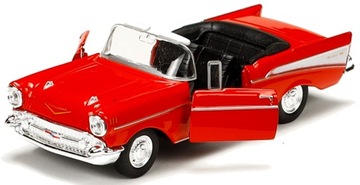 WELLY METALOWE AUTO 1957 CHEVROLET BEL AIR KABRIOLET MODEL KOLEKCJONERSKI