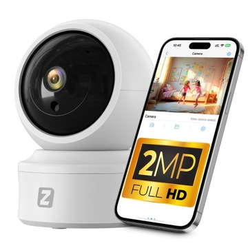 Kamera WIFI obrotowa SMART WIFI 1080P 2MPx FULL HD DETEKCJA NIANIA CAMHIPRO