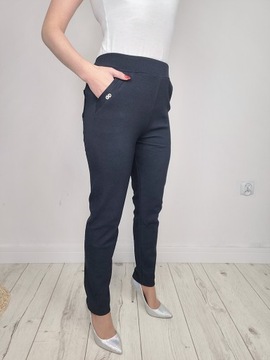 XXL-6XL Eleganckie spodnie damskie gładkie KOLORY