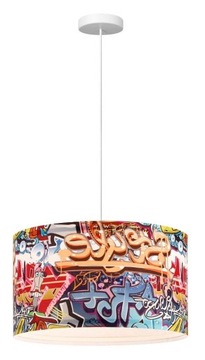 LAMPA WISZĄCA DO POKOJU DZIECKA Graffiti Style