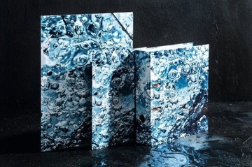 Папка картонная А4 на резинках, вода.