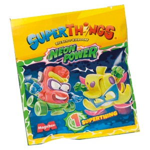 Super Things Seria 11 Zings NEON POWER Saszetka 1