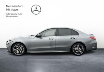 Mercedes Klasa C W206 Limuzyna 1.5 180 170KM 2025 Mercedes-Benz Klasa C AMG Line CarPlay Android Auto Martwe Pole Kamera Sal, zdjęcie 1
