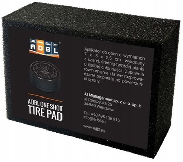 ADBL One Shot Tire Pad Aplikator Dressingu Do Opon