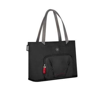 Torba typu tote na laptopa czarna 15,6