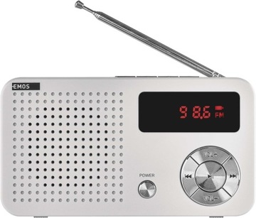 PRZENOŚNE RADIO FM MP3 EMOS
