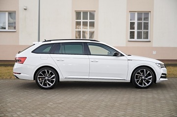 Skoda Superb III Kombi Facelifting 2.0 TDI SCR 200KM 2021 SPORTLINE __ 200KM__ BIAŁA PERŁA, zdjęcie 13